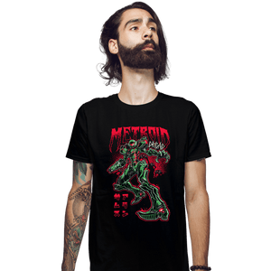 Daily_Deal_Shirts Fitted Shirts, Mens / Small / Black Dread Metal