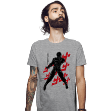 Load image into Gallery viewer, Shirts Fitted Shirts, Mens / Small / Sports Grey Crimson Joseph