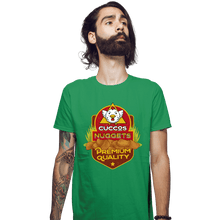 Load image into Gallery viewer, Shirts Fitted Shirts, Mens / Small / Irish Green Cuccos Nuggets