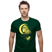 Load image into Gallery viewer, Daily_Deal_Shirts Fitted Shirts, Mens / Small / Irish Green The Knight And Princess