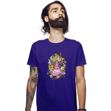 Load image into Gallery viewer, Secret_Shirts Fitted Shirts, Mens / Small / Violet Ameri-cat Beauty