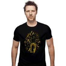 Load image into Gallery viewer, Shirts Fitted Shirts, Mens / Small / Black Super Attack SSJ3