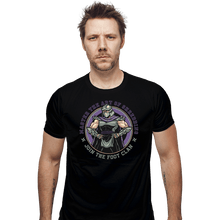 Load image into Gallery viewer, Daily_Deal_Shirts Fitted Shirts, Mens / Small / Black Join The Foot Clan