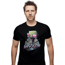 Load image into Gallery viewer, Shirts Fitted Shirts, Mens / Small / Black Invade