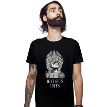 Load image into Gallery viewer, Shirts Fitted Shirts, Mens / Small / Black Game Of Sits