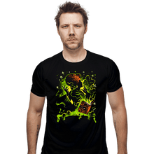 Load image into Gallery viewer, Daily_Deal_Shirts Fitted Shirts, Mens / Small / Black Black Magic Witch