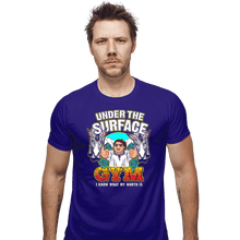 Load image into Gallery viewer, Shirts Fitted Shirts, Mens / Small / Violet Luisa's Gym (Violet)