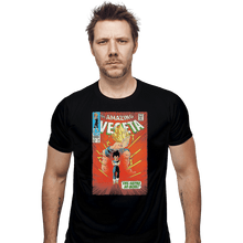 Load image into Gallery viewer, Shirts Fitted Shirts, Mens / Small / Black The Amazing Vegeta