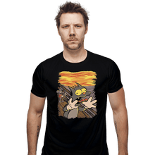 Load image into Gallery viewer, Shirts Fitted Shirts, Mens / Small / Black Scratchy's Scream