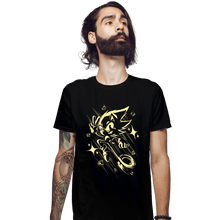 Load image into Gallery viewer, Daily_Deal_Shirts Fitted Shirts, Mens / Small / Black Good Ending!