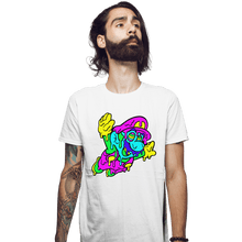 Load image into Gallery viewer, Secret_Shirts Fitted Shirts, Mens / Small / White Trip Mario