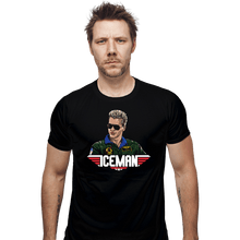 Load image into Gallery viewer, Daily_Deal_Shirts Fitted Shirts, Mens / Small / Black Iceman