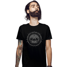 Load image into Gallery viewer, Daily_Deal_Shirts Fitted Shirts, Mens / Small / Black Quis Sum Ego