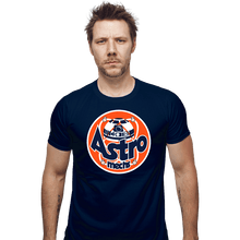 Load image into Gallery viewer, Secret_Shirts Fitted Shirts, Mens / Small / Navy Astromechs