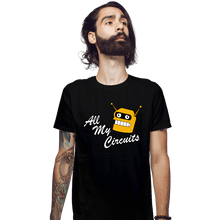 Load image into Gallery viewer, Secret_Shirts Fitted Shirts, Mens / Small / Black All My Circuts