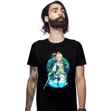 Load image into Gallery viewer, Shirts Fitted Shirts, Mens / Small / Black Dandelion Knight Jean