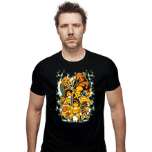 Load image into Gallery viewer, Shirts Fitted Shirts, Mens / Small / Black Golden Axe Heroes