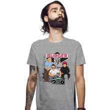 Load image into Gallery viewer, Daily_Deal_Shirts Fitted Shirts, Mens / Small / Sports Grey The Burger Boys