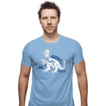 Load image into Gallery viewer, Daily_Deal_Shirts Fitted Shirts, Mens / Small / Powder Blue Icy Emergency