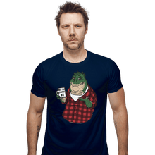 Load image into Gallery viewer, Shirts Fitted Shirts, Mens / Small / Navy Not The Mama