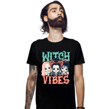 Load image into Gallery viewer, Secret_Shirts Fitted Shirts, Mens / Small / Black Witchy Vibes