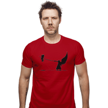 Load image into Gallery viewer, Shirts Fitted Shirts, Mens / Small / Red Despair