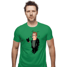 Load image into Gallery viewer, Secret_Shirts Fitted Shirts, Mens / Small / Irish Green I'll Be Back!