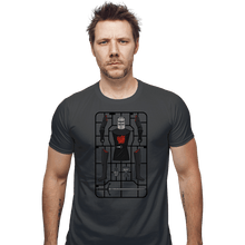 Load image into Gallery viewer, Daily_Deal_Shirts Fitted Shirts, Mens / Small / Charcoal Assembly Required