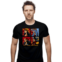 Load image into Gallery viewer, Daily_Deal_Shirts Fitted Shirts, Mens / Small / Black The Four Emperors