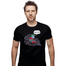 Load image into Gallery viewer, Daily_Deal_Shirts Fitted Shirts, Mens / Small / Black This Is Not Fine