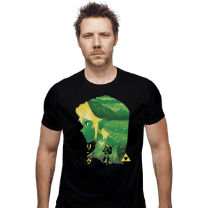 Shirts Fitted Shirts, Mens / Small / Black Hyrule Hero