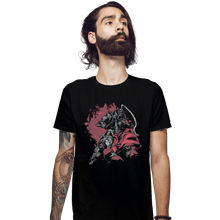 Load image into Gallery viewer, Daily_Deal_Shirts Fitted Shirts, Mens / Small / Black Metal Brotherhood