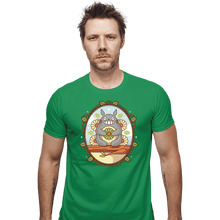 Load image into Gallery viewer, Shirts Fitted Shirts, Mens / Small / Irish Green True Natural Friendship