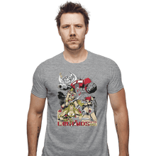 Load image into Gallery viewer, Shirts Fitted Shirts, Mens / Small / Sports Grey Legends Of The 80's