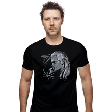 Load image into Gallery viewer, Shirts Fitted Shirts, Mens / Small / Black Monster Slayer