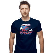 Load image into Gallery viewer, Shirts Fitted Shirts, Mens / Small / Navy Supersonic