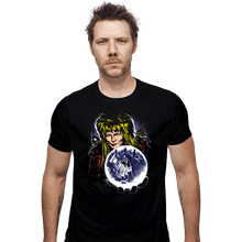 Load image into Gallery viewer, Daily_Deal_Shirts Fitted Shirts, Mens / Small / Black Maze Goblin King