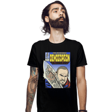 Load image into Gallery viewer, Daily_Deal_Shirts Fitted Shirts, Mens / Small / Black Hopper 340