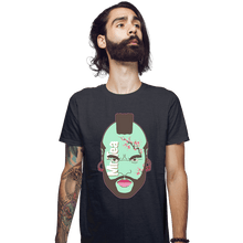 Load image into Gallery viewer, Daily_Deal_Shirts Fitted Shirts, Mens / Small / Dark Heather Mr. Tea