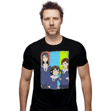 Load image into Gallery viewer, Shirts Fitted Shirts, Mens / Small / Black Eizouken