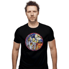 Load image into Gallery viewer, Shirts Fitted Shirts, Mens / Small / Black Medievil