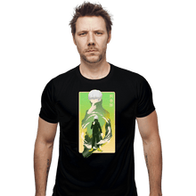 Load image into Gallery viewer, Shirts Fitted Shirts, Mens / Small / Black Cursed Speech User