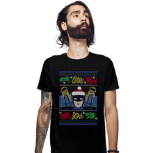 Load image into Gallery viewer, Shirts Fitted Shirts, Mens / Small / Black Nana Nana Nana Nana Christmas!