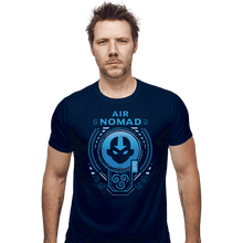 Load image into Gallery viewer, Secret_Shirts Fitted Shirts, Mens / Small / Navy Mighty Airbender