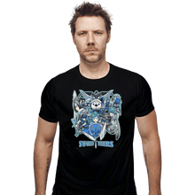 Load image into Gallery viewer, Shirts Fitted Shirts, Mens / Small / Black Sword Users