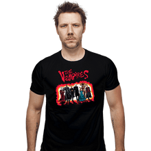 Load image into Gallery viewer, Shirts Fitted Shirts, Mens / Small / Black The Vampires