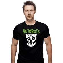 Load image into Gallery viewer, Secret_Shirts Fitted Shirts, Mens / Small / Black Punk Robot
