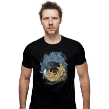 Load image into Gallery viewer, Shirts Fitted Shirts, Mens / Small / Black King Of The Monsters
