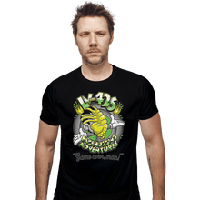 Load image into Gallery viewer, Shirts Fitted Shirts, Mens / Small / Black Facehugging Adventures