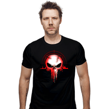 Load image into Gallery viewer, Shirts Fitted Shirts, Mens / Small / Black No One Goes Unpunished